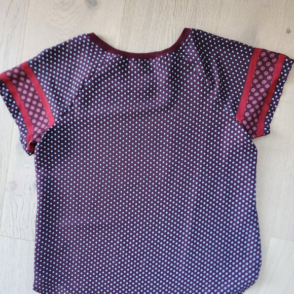 Ann Taylor LOFT silky top size XS Petite - Picture 8 of 9